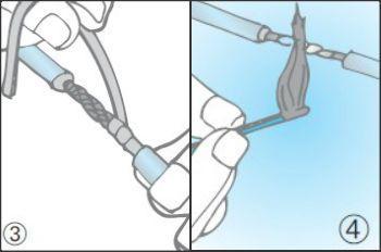 Aggiustare i fili con lo stagno